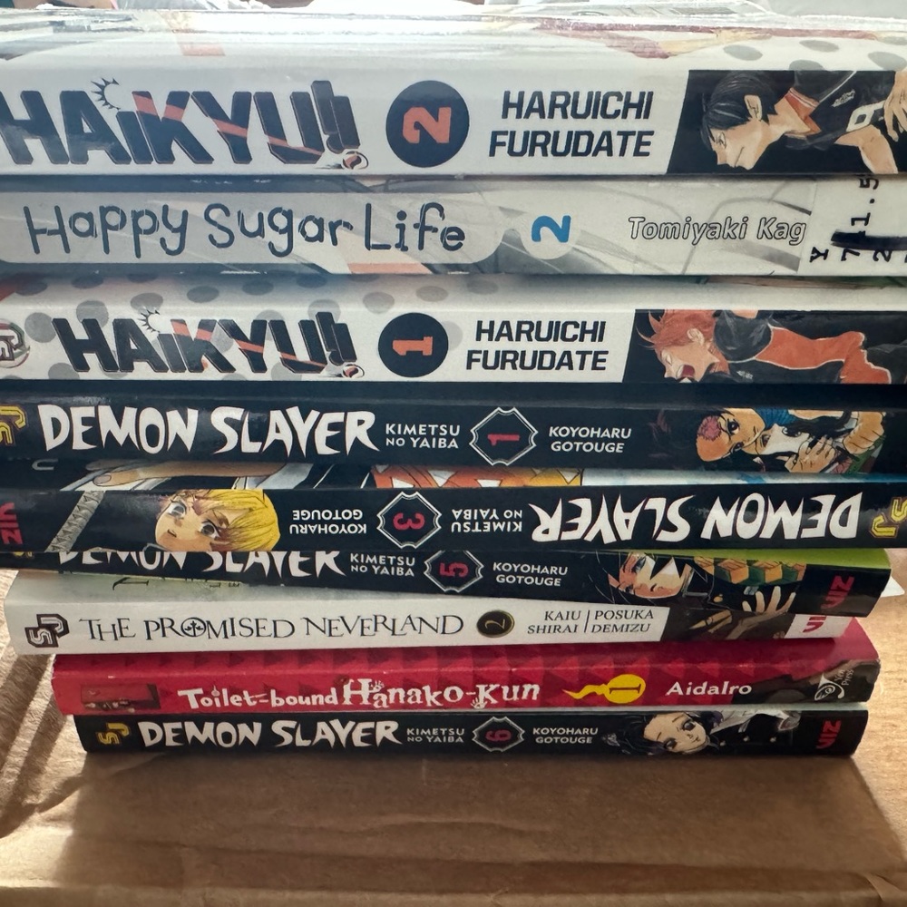 Demon slayer & Anime books